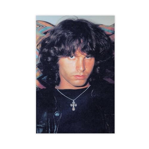 AAVEDA Jim Morrison Leinwand-Poster, Wandkunst, Dekordruck, Gemälde für Wohnzimmer, Schlafzimmer, Dekoration, ungerahmt, 30 x 45 cm von AAVEDA