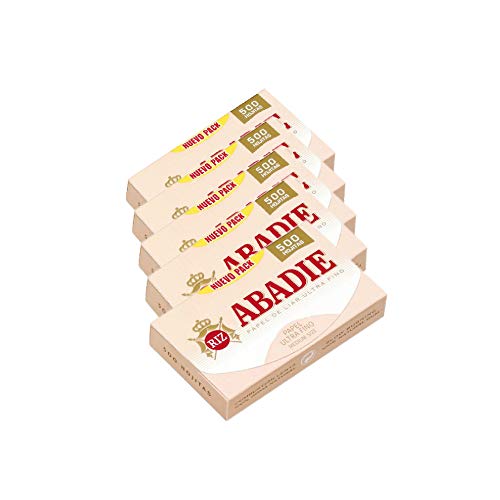 Abadie 500 Zigarettenpapier, 5 Heftchen à 500 Blatt von ABADIE