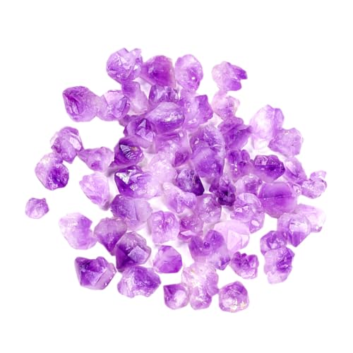 ABOOFAN 1 Amethyst-ornament Edelstein Amethyst Kristalle Perlen Boxen Mit Deckel Felsen Artikel Aquarium Charme Kristalle Und Heilsteine Erbse Ornamente Violet Kristallstein von ABOOFAN