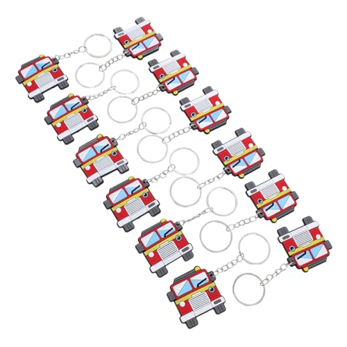 ABOOFAN 12 Stück Teiliges Feuerwehr Schlüsselanhänger Feuerwehrmann Party Mitgebsel Feuerwehrauto Dekoration für Kindergeburtstag Vielseitiger Anhänger für Rucksack und Auto Feuerwehr ABOOFAN 12 Stück Teiliges Feuerwehr Schlüsselanhänger Feuerwehrmann Party Mitgebsel Feuerwehrauto Dekoration für Kindergeburtstag Vielseitiger Anhänger für Rucksack und Auto Feuerwehr von ABOOFAN