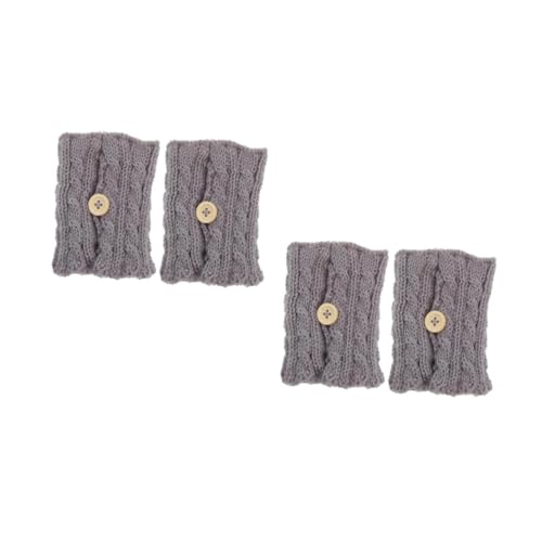 ABOOFAN 2 Sätze 2 Sets Aus Wolle Gestrickt Tassenüberzug Kaffeetassen Kaffeebecher Sportbecher Schutzhülle Becherpullover Wiederverwendbarer Becher Gemütlicher Becher 2 Stück * 2 von ABOOFAN