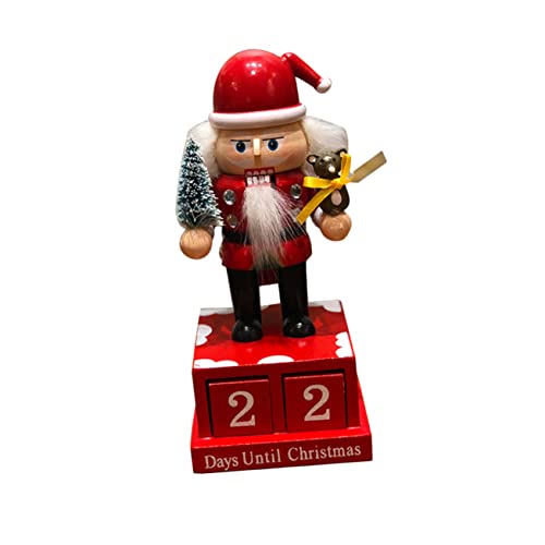 ABOOFAN 2St Kalender aus Holz weihnachtsdeko büro dekoration weihnachtsmitbringsel weihnachten dekoration die Büroeinrichtung Traditioneller Adventskalender Countdown-Kalender Bambus von ABOOFAN