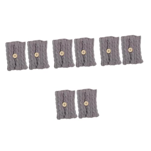 ABOOFAN 4 Sätze 4 Sets Wolle Gestrickte Tassenüberzüge Kaffeetasse Kaffeetassen Glasabdeckungen Für Getränke Becherhülle Tassenhüllen Für Heißgetränke Gestrickte Schutzhülle Für 2 Stück * 4 von ABOOFAN