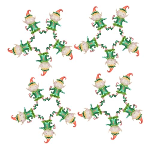 ABOOFAN 50 Stück Dekorationen Für Partyballons Weihnachtsballons Folienballon-ornament Partyballons Als Gastgeschenke Weihnachtsfeierzubehör Ballon Für Die Dekoration Aluminiumfolie Green ABOOFAN 50 Stück Dekorationen Für Partyballons Weihnachtsballons Folienballon-ornament Partyballons Als Gastgeschenke Weihnachtsfeierzubehör Ballon Für Die Dekoration Aluminiumfolie Green von ABOOFAN