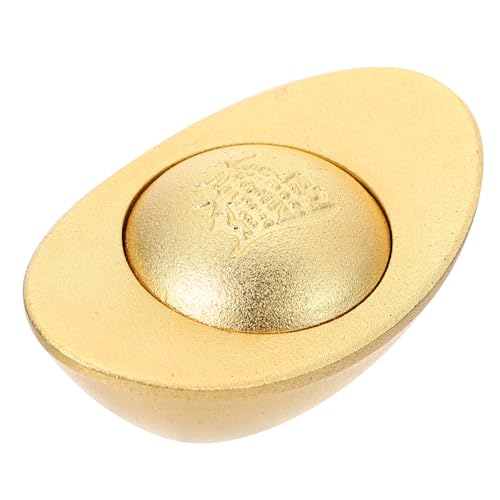 ABOOFAN Barren-Ornament Lösung Stand Schnappwerkzeuge Maschine -Testkit bürodeko büro Dekoration wohnungsdeko hausdeko Schmuck aus exquisites Goldbarrendekor Kupfer Golden von ABOOFAN