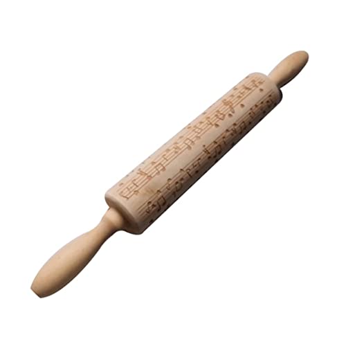 ABOOFAN Geprägtes Nudelholz Hölzernes Nudelholz Zum Backen Rolling Printing Home Rolling Symbol Pattern Bequemer Griff Als Für Mutter Ehefrau Und Freunde ABOOFAN Geprägtes Nudelholz Hölzernes Nudelholz Zum Backen Rolling Printing Home Rolling Symbol Pattern Bequemer Griff Als Für Mutter Ehefrau Und Freunde von ABOOFAN
