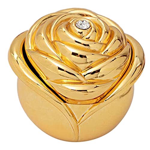 ABOOFAN Kasten rose schmuckschatulle Schmuckständer romantic romantische schmuck-aufbewahrung schmuckschachtel präsentbox Ringetuis Ring-Organizer Wolle aus Zinklegierung Golden von ABOOFAN