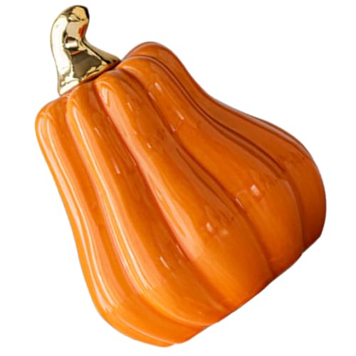 ABOOFAN Kreative Keramik Kürbis Dekoration für Halloween Stilvolle Tischdeko für Wohnräume für Wohnzimmer Schlafzimmer und Einzigartiges Realistisches ABOOFAN Kreative Keramik Kürbis Dekoration für Halloween Stilvolle Tischdeko für Wohnräume für Wohnzimmer Schlafzimmer und Einzigartiges Realistisches von ABOOFAN