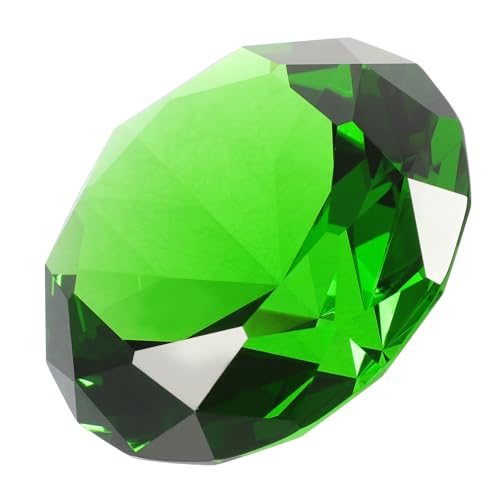 ABOOFAN Künstlicher Kristalldiamant Streukristalle Gold Bausatz Diamant-accessoires Tischdekoration Aus Diamanten Tischschmuck Reize Diamantstifte Kronleuchter Kette Untersetzer Glas Green von ABOOFAN