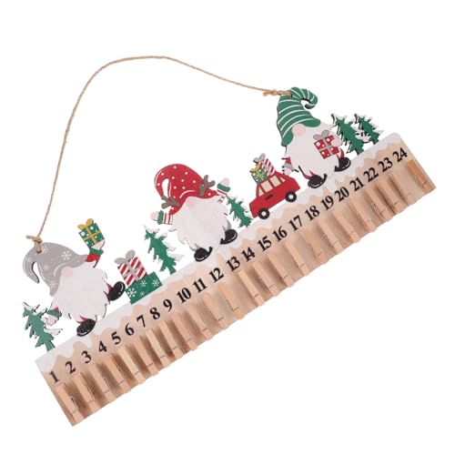 ABOOFAN Weihnachtstag -adventskalender Katzen-adventskalender Adventskalender Weihnachten Befüllbarer Adventskalender Ornamente Weihnachtsschmuck Girlande Thematisiert Holz von ABOOFAN