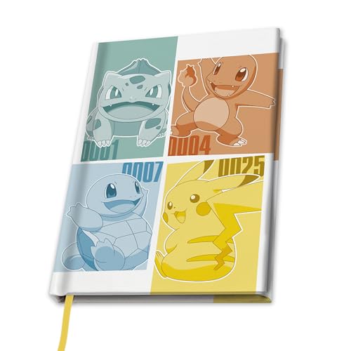 ABYSTYLE - Pokemon Notizbuch A5 Kanto Starters ABYSTYLE - Pokemon Notizbuch A5 Kanto Starters von ABYSTYLE