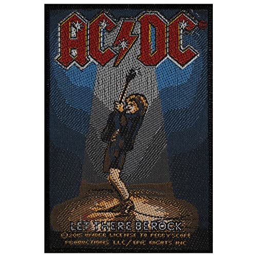 AC/DC ACDC - Patch Aufnäher - Let there be rock 7x10cm von AC/DC