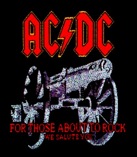 Aufnäher Patch - Ac/Dc For Those About To Rock von AC/DC