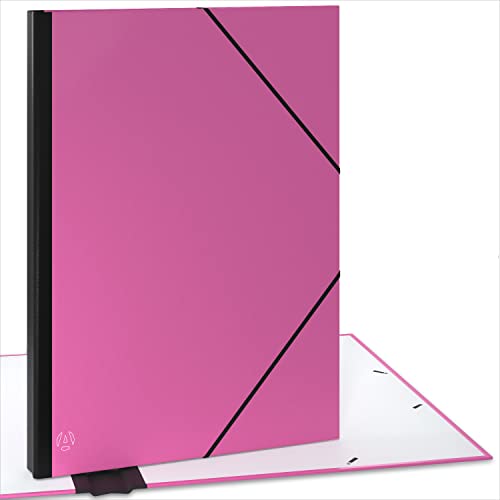 ACROPAQ Sammelmappe A2 - Zeichenmappe 52 x 72 cm, mit Gummizugverschluß, mit erweiterbarem Rücken für mehr Platz - Pink ACROPAQ Sammelmappe A2 - Zeichenmappe 52 x 72 cm, mit Gummizugverschluß, mit erweiterbarem Rücken für mehr Platz - Pink von ACROPAQ