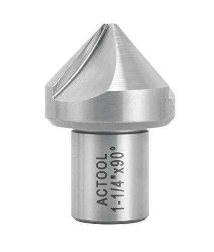 ACTOOL HSS Kegelsenker 3,8 cm Durchmesser mit 3/4 Zoll Weldon-Schaft von ACTOOL