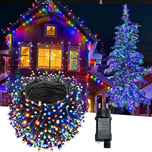 ACXIN LED Lichterkette, Lichterkettenvorhang Deko, Beleuchtung Leuchte, für Innen, Außen, Weihnachten, Party, Hochzeit, IP44 Wasserdicht (80M 800LEDs, Bunt) von ACXIN