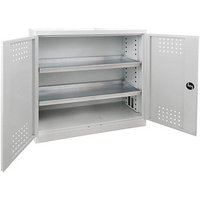 ADB Umweltschrank 40703 lichtgrau 100,0 x 50,0 x 100,0 cm, aufgebaut von ADB