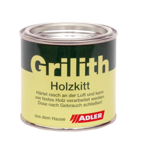 ADLER Grilith Holzkitt Spachtelmasse Kitt für Holz Möbel Basteln Reparieren Weiß 100 ml von ADLER