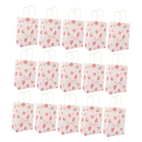 ADOCARN 18 Stk Handtasche kleine süße Tüten Partytasche Klarsichtbeutel für Süßigkeiten mittlere Tasche aufbewahrungssack storage pockets Papiertüten Geschenktüten aus Papier von ADOCARN