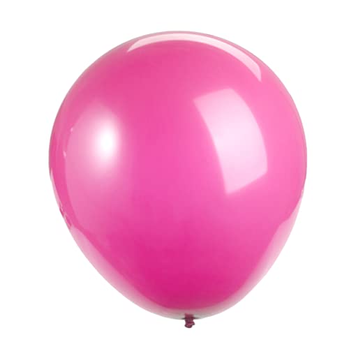 ADOCARN 36 Runder Latexballon Ballongas Luftballons Runder Ballon Dekorativer Luftballon Riesiger Partyballon Rosa von ADOCARN