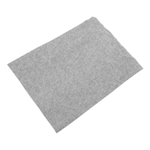 ADOCARN Filzunterlage schreibutensilien Zeichnen und Schreiben Filzmatte Lackmatte Kalligraphie-Schreibblock Tischset aus Filz Schreibfilz Zeichenfilzmatte Tischmalfilzmatte gefühlt Grey von ADOCARN