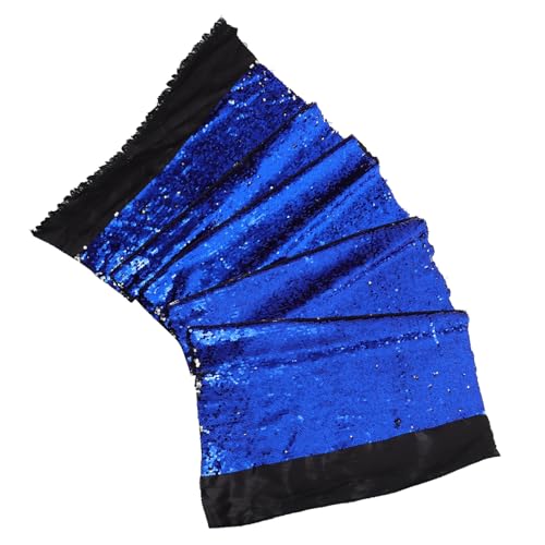 ADOCARN Paillettenschleife Glitzerstoff gesteppt Vlies Bastelstoff Weiß bescherung Weihnachten Weihnachten DIY-Paillettenstoff kreativer paillettenstoff Polyester Blue von ADOCARN