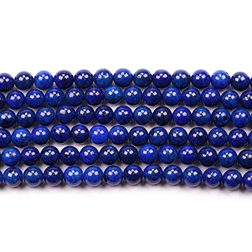 Naturstein, 12 mm, Lapislazuli, runder Kristall, Energiestein, Perlen, lose Edelsteine, DIY, glatte Perlen für Armbänder, Halsketten, Ohrringe, Schmuckherstellung von ADSUBHSJFAKK