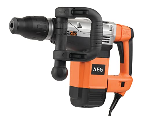 AEG 1500 W MH7E 7kg Abbruchhammer, 10,5 J mit SDS-Max Werkzeugaufnahme, Kabel von AEG