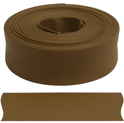 AERZETIX - C71910 - Dekoratives Schrägband 3 meter x 18 mm - aus polyester 62% und baumwolle 28% - farbe braun von AERZETIX