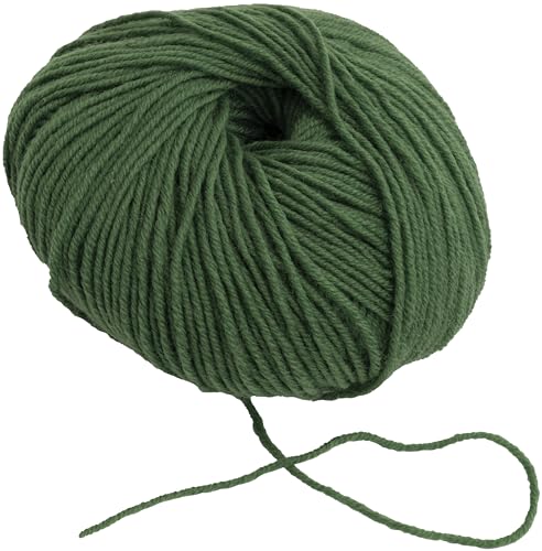 AERZETIX - C76501 - Knäuel Strickgarn 50 g - 100% Merinowolle - farbe grün - strang, häkelnadeln, nadeln, konfektion, kurzwaren, kleidung von AERZETIX