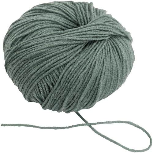 AERZETIX - C76506 - Knäuel Strickgarn 50 g - 100% Merinowolle - farbe blassgrün - strang, häkelnadeln, nadeln, konfektion, kurzwaren, kleidung von AERZETIX