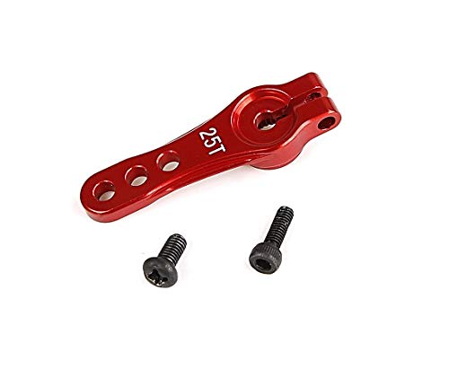 AFCAHEH Alloy Throttle Brake Servo Arm 25t for 1/5 ROVAN ROFUN KM 5B 5T 5SC Buggy rc car Parts(Rood) von AFCAHEH