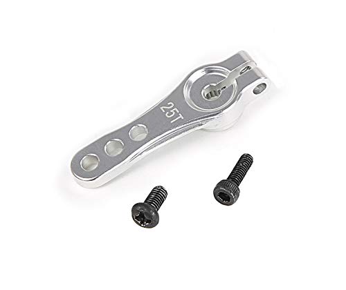 AFCAHEH Alloy Throttle Brake Servo Arm 25t for 1/5 ROVAN ROFUN KM 5B 5T 5SC Buggy rc car Parts(Silver) von AFCAHEH