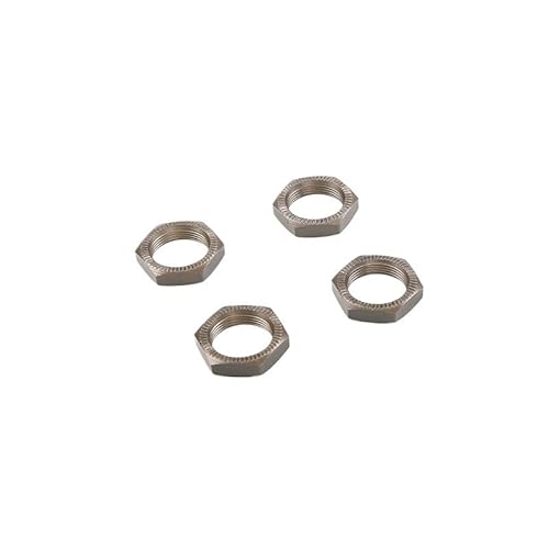 AFCAHEH Metal Wheel Hex Nuts 24mm 4PCS for 1:5 5B 5T 5SC(Titanium) von AFCAHEH