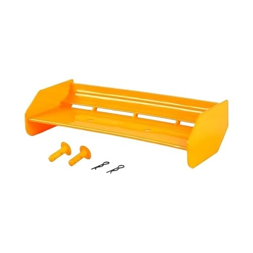 AFCAHEH Rear Tail Wing Kit for 1/5 Scale Rc Car Gas ROFUN ROVAN KM 5B Upgrade Parts(Nylon Wing KitOrange) von AFCAHEH