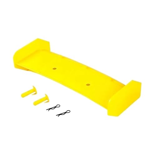 AFCAHEH Rear Tail Wing Kit for 1/5 Scale Rc Car Gas ROFUN ROVAN KM 5B Upgrade Parts(Nylon Wing KitYellow) von AFCAHEH