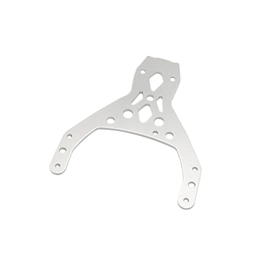 AFCAHEH Upgrade Engine Rear Chassis Braces Spur Gear Upper Plates Kit for 1/5 Rc Car Gas ROFUN ROVAN KM 5B 5T 5SC SS Parts(Front Plate Silver) von AFCAHEH