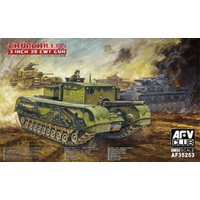 British 3 inch gun Churchill tank von AFV-Club