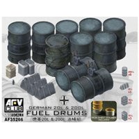 German 20L & 200L Fuel Drums von AFV-Club