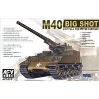 M40 BIG SHOT 155mm SP GUN von AFV-Club