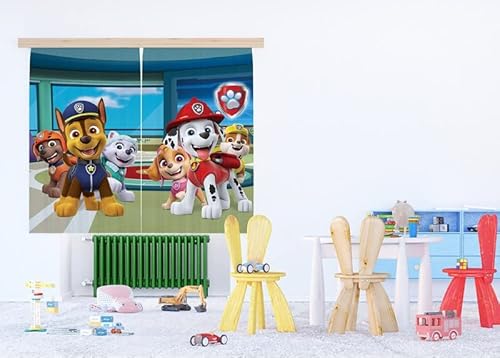 AG Design Curtains Paw Patrol 180 x 160 Light, 100% PES von AG Design