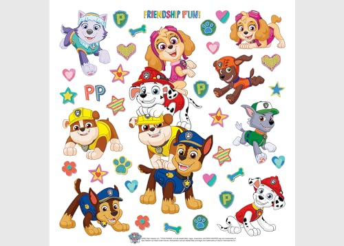 Paw Patrol Kinderzimmer Wandstickers, Wandtattoo junge deko von AG Design 30 x 30 cm | ADKS 3842 von AG Design