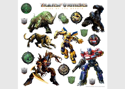 Transformers Kinderzimmer Wandstickers, Wandtattoo junge deko von AG Design 30 x 30 cm | ADKS 3920 von AG Design