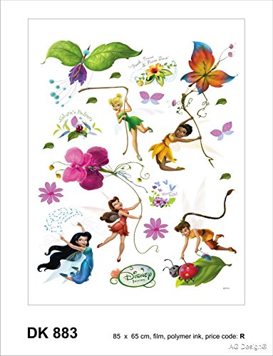 Wand Sticker DK 883 Disney Fairies von AG Design