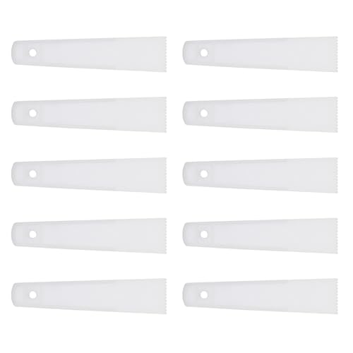 AGONEIR 10Pcs Leder Klebstoff Applikator Werkzeug Leder Klebstoff Schaber Leder Kleber Schaben Spreader Für Gürtel Tasche Brieftasche von AGONEIR