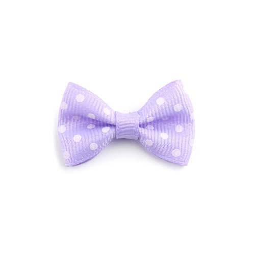 AGONEIR Stück Ripsband Bowknots 4 cm Punkt Bowknot Bunte Punkt Bowknot Verzierungen Zum Basteln Von Haarnadeln Geschenkpapier von AGONEIR