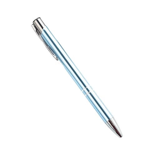 AHUFGN Kugelschreiber 20 Teile/Satz Kugelschreiber Metall Kugelschreiber Werbung Personalisierte Metall Stift(8,Blue) von AHUFGN