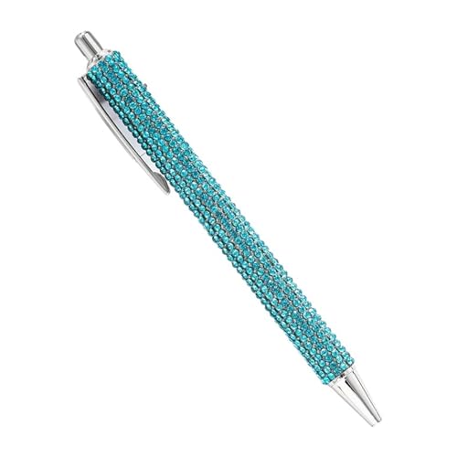 AHUFGN Kugelschreiber 5 stücke Glitter Pailletten Kristall Stift 0,5mm Schwarz Refill Kugelschreiber Büro Schreibwaren Gel Stift Student Schreiben Werkzeuge(10) von AHUFGN