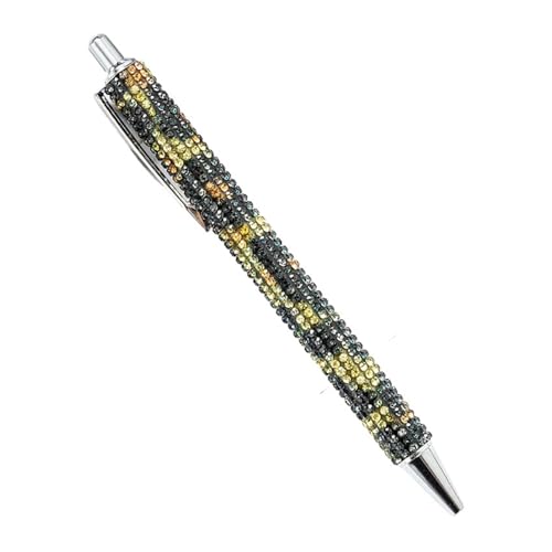 AHUFGN Kugelschreiber 5 stücke Glitter Pailletten Kristall Stift 0,5mm Schwarz Refill Kugelschreiber Büro Schreibwaren Gel Stift Student Schreiben Werkzeuge(15) von AHUFGN