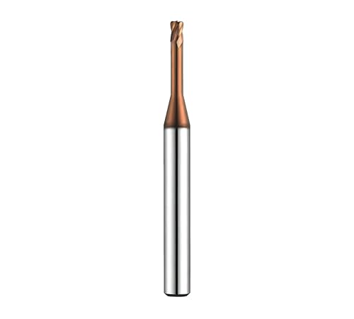 4KCR Formfräser Durchmesser 6 mm Radius 1 mm Länge 20 mm (effektiv 100 mm) für gehärtete und vergütete Stähle HRC 45 -55 Z4 Standard-Torikbohrer 4 Schneiden Aihcsar-Tool von AIHCSAR-TOOL